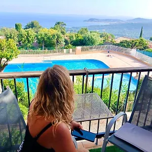 Pool House Mdt 2 Etoiles Vue Panoramique Amazing Sea View Wifi Linge Linen Inclut Aircondition Appartement